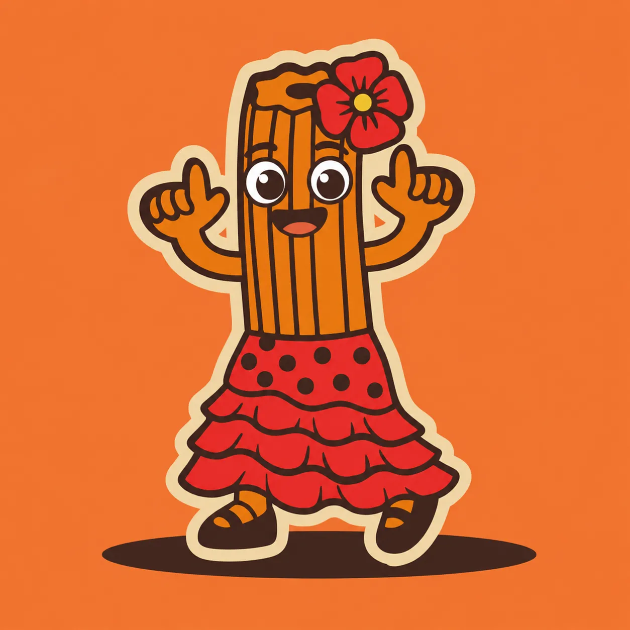 La Smayaíta, la mascota churrera de La Smayá